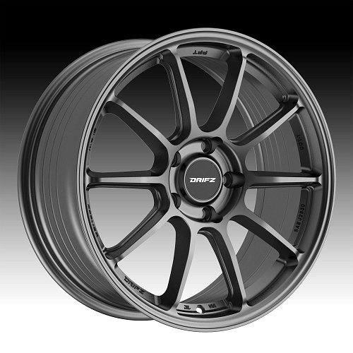 Drifz 317SG Satin Graphite FFT Custom Wheels 1